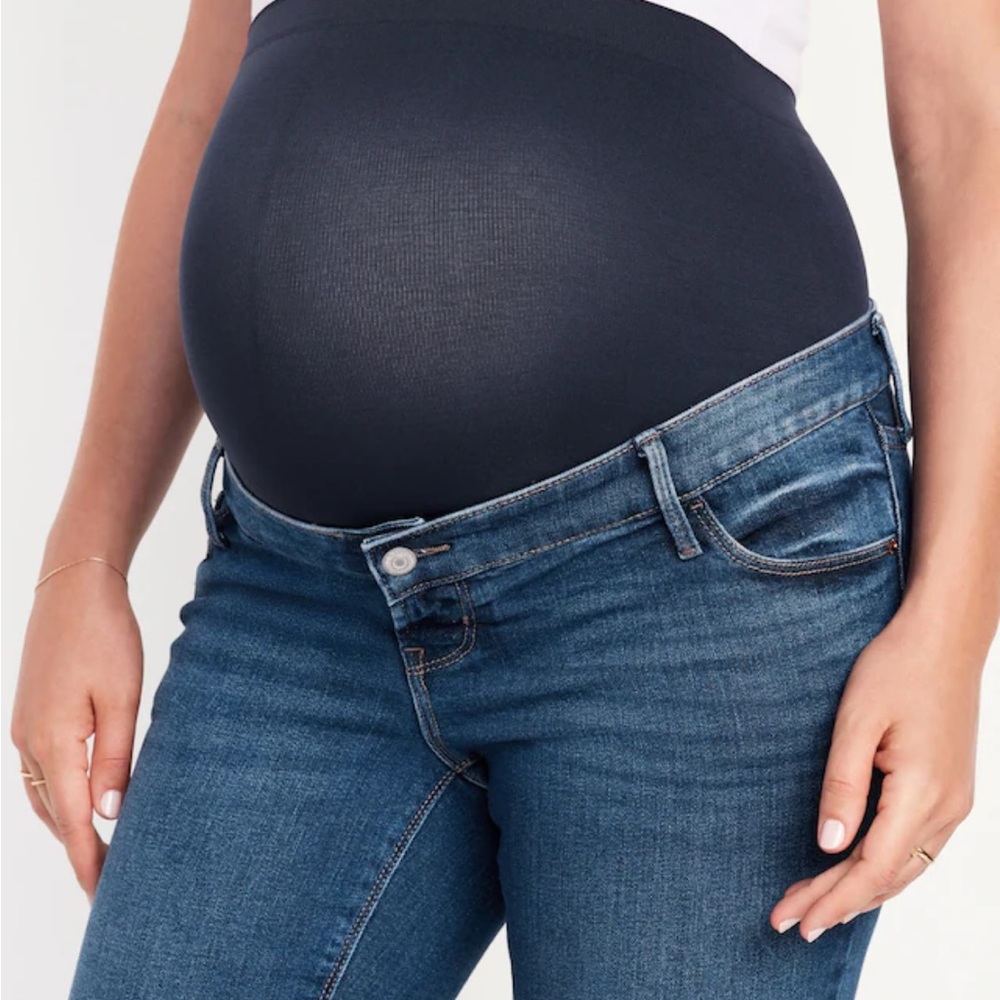 Full Panel Rockstar Maternity Jeans - 6